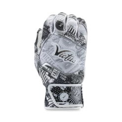 Victus NOX Adult Batting Glove - White/Silver