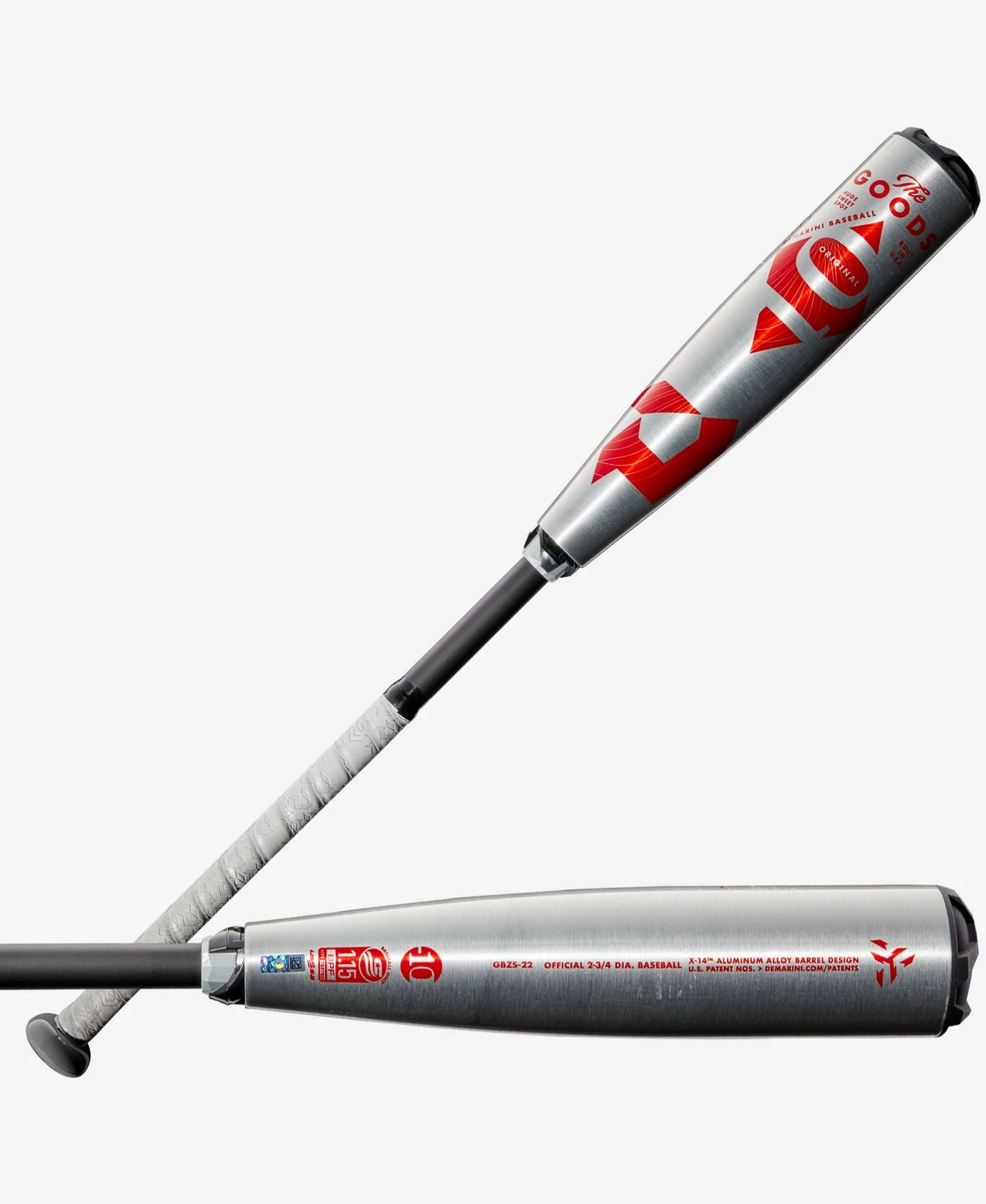 2022 Demarini The Goods 2-Piece USSSA Big Barrel 1 2022 Demarini The Goods 2-Piece USSSA Big Barrel