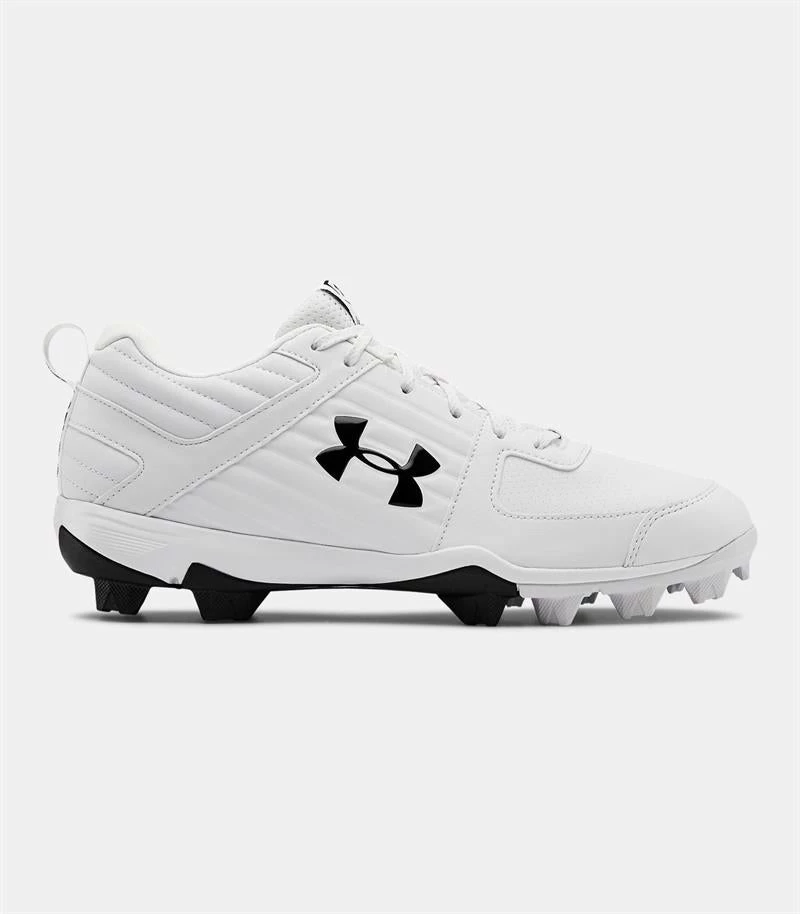 Under Armour Leadoff Molded Cleats - White 1 Under Armour Leadoff Molded Cleats - White