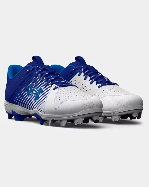 Under Armour Leadoff Low RM Men's Molded Cleat - Royal/White 1 Under Armour Leadoff Low RM Men's Molded Cleat - Royal/White