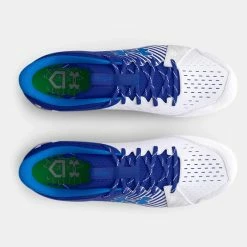 Under Armour Leadoff Low RM Men's Molded Cleat - Royal/White 6 Under Armour Leadoff Low RM Men's Molded Cleat - Royal/White -Bats shop 3025589 400 TOE