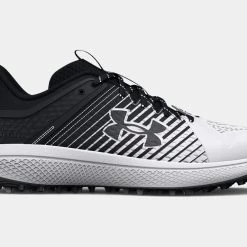 Under Armour Men's Yard Turf Baseball Shoe - White/Black