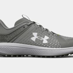 Under Armour Men's Yard Turf Baseball Shoe - Grey