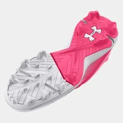 Under Armour Leadoff Low RM Jr. Youth Molded Cleat - Pink/White 7 Under Armour Leadoff Low RM Jr. Youth Molded Cleat - Pink/White -Bats shop 3025600 100 SOLE