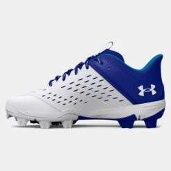 Under Armour Leadoff Low RM Jr. Youth Molded Cleat - Royal/White 7 Under Armour Leadoff Low RM Jr. Youth Molded Cleat - Royal/White -Bats shop 3025600 400 A