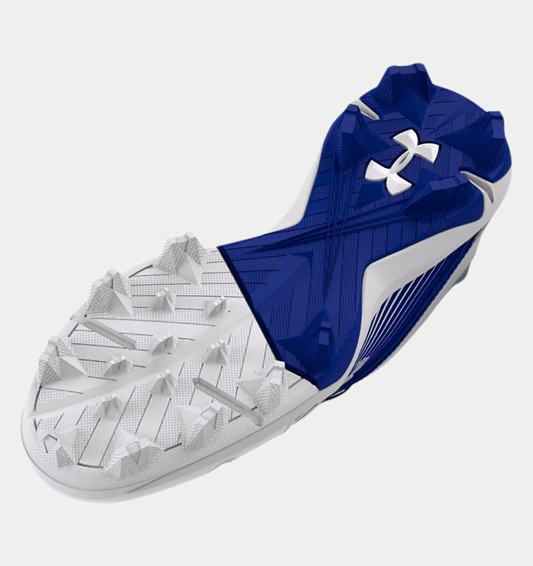 Under Armour Leadoff Low RM Jr. Youth Molded Cleat - Royal/White 2 Under Armour Leadoff Low RM Jr. Youth Molded Cleat - Royal/White - Image 2