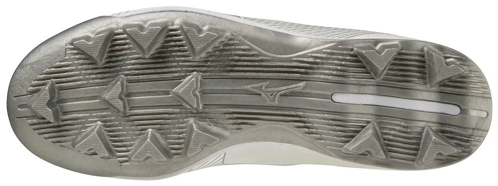 Mizuno Wave Finch Lightrevo Jr. Girl’s Molded Softball Cleat - White 4 Mizuno Wave Finch Lightrevo Jr. Girl’s Molded Softball Cleat - White - Image 4