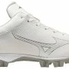 Mizuno Wave Finch Lightrevo Women’s Molded Softball Cleat - White -Bats shop 320665 0000 03
