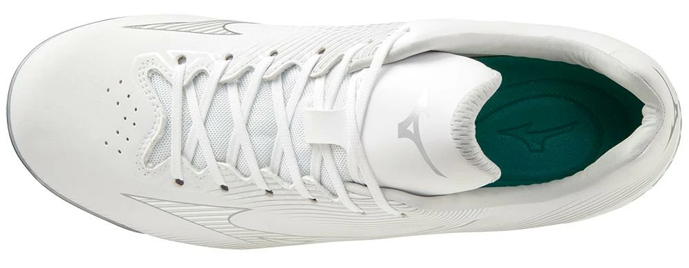 Mizuno Wave Finch Lightrevo Jr. Girl’s Molded Softball Cleat - White 3 Mizuno Wave Finch Lightrevo Jr. Girl’s Molded Softball Cleat - White - Image 3