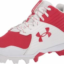 Under Armour Leadoff Low RM Molded Cleats - Red/White