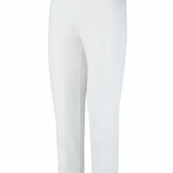 Mizuno Women's Select Belted Low Rise Softball Pant #350150 - White