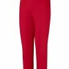 Mizuno Women's Select Belted Low Rise Softball Pant #350150 - Red -Bats shop 350150 1010