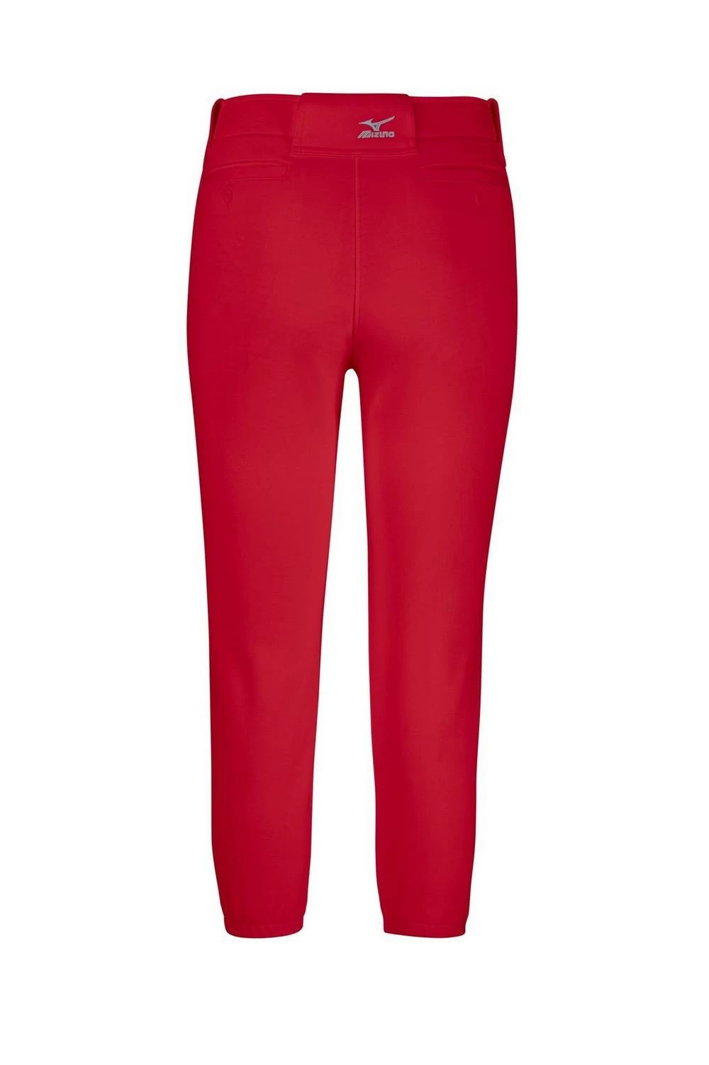 Mizuno Women's Select Belted Low Rise Softball Pant #350150 - Red 2 Mizuno Women's Select Belted Low Rise Softball Pant #350150 - Red - Image 2