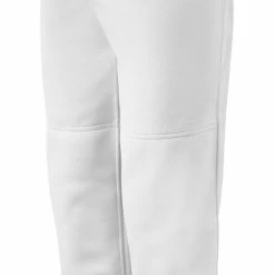 Mizuno Girl’s Belted Softball Pant #350462 - White