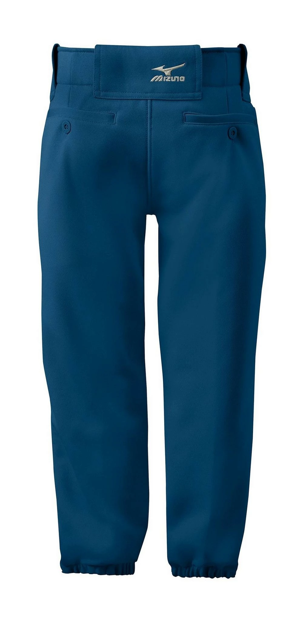 Mizuno Girl’s Belted Softball Pant #350462 - Navy 2 Mizuno Girl’s Belted Softball Pant #350462 - Navy - Image 2