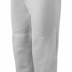 Mizuno Girl’s Belted Softball Pant #350462 - Grey