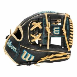 Wilson A2000 11.5" DP15SS Baseball Glove -Bats shop 43ac 05 22 wilson a2000 superskin dp15 spin control 11 5 baseball glove wbw100399115 35786 4 l