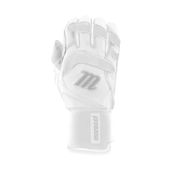 Marucci Signature Full Wrap Adult Batting Glove - White