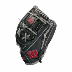 Wilson A2000 12" SCH12SS Fastpitch Glove -Bats shop 7020a7c87c6e2f1ba941b6be61413673bbb3a1dd WBW100221 2 A2000 IF H12 12 BlackSS BlackDimple Red