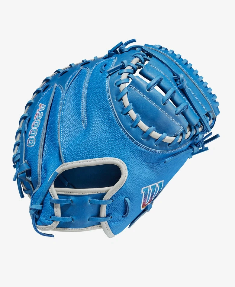 Wilson A2000 33" LTM CM33 Autism Speaks Baseball Catcher's Mitt 1 Wilson A2000 33" LTM CM33 Autism Speaks Baseball Catcher's Mitt