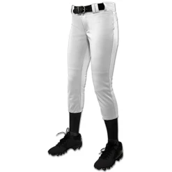 Champro Sports Champro BP11 Tournament Girls Youth Softball Pants - White