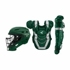 Easton Elite X Adult Catchers Set -Bats shop ELITEX GREENSILVER
