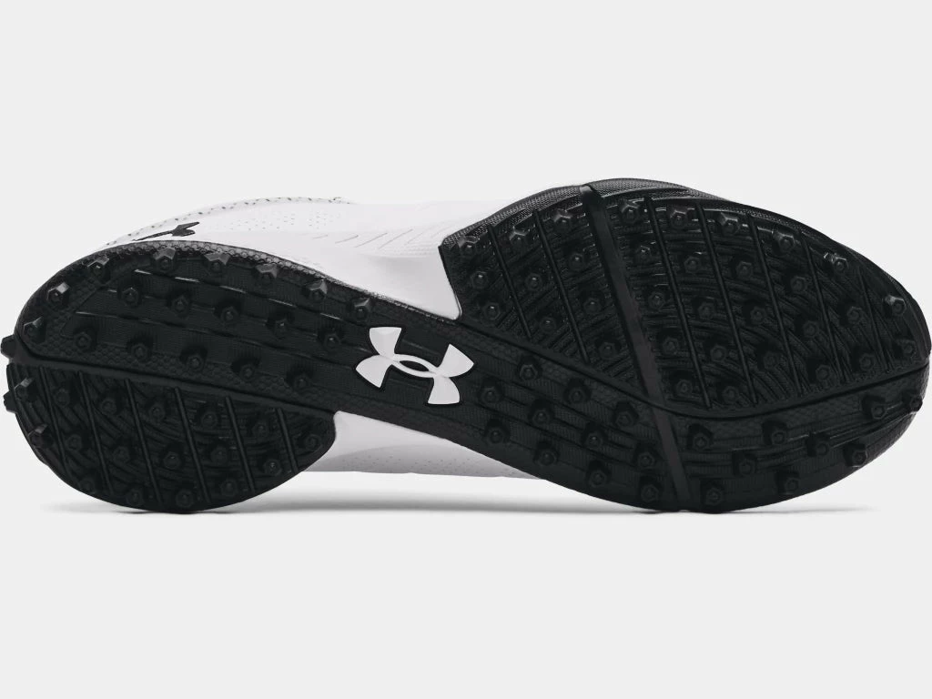 Under Armour Glory Turf Women's Turf Shoe - White 3 Under Armour Glory Turf Women's Turf Shoe - White - Image 3