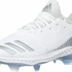Adidas Icon Bounce TPU Molded Fastpitch Cleat AQ0180 - White/Grey