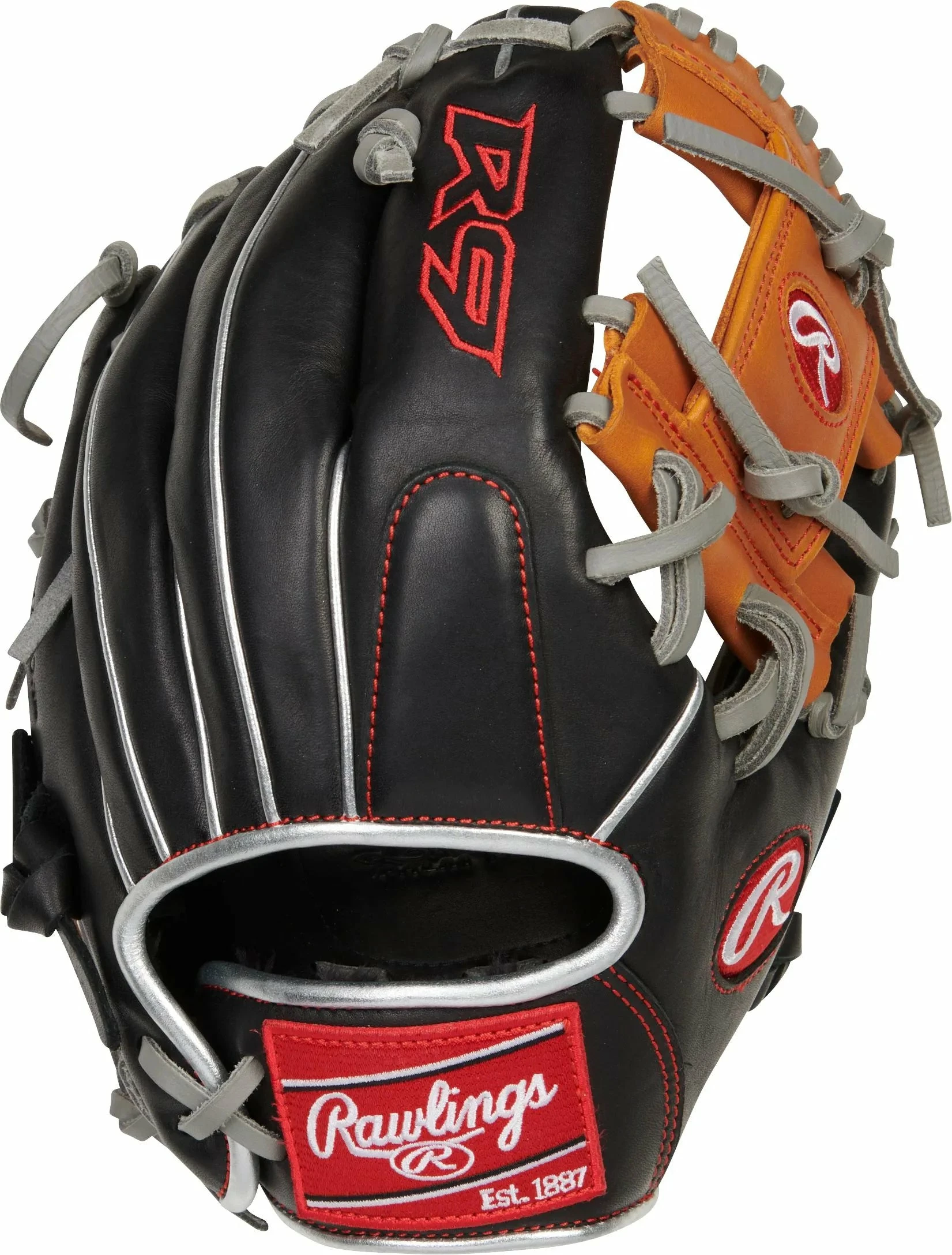 Rawlings R9 Contour 11.25" Baseball Glove - R91125U-2BT 1 Rawlings R9 Contour 11.25" Baseball Glove - R91125U-2BT