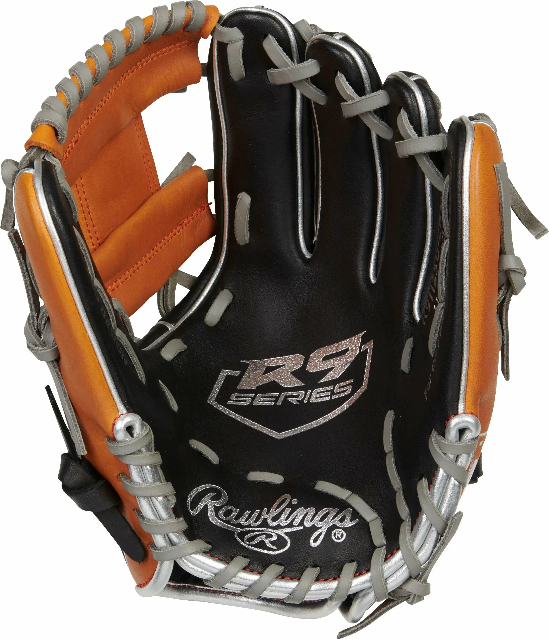 Rawlings R9 Contour 11.25" Baseball Glove - R91125U-2BT 2 Rawlings R9 Contour 11.25" Baseball Glove - R91125U-2BT - Image 2