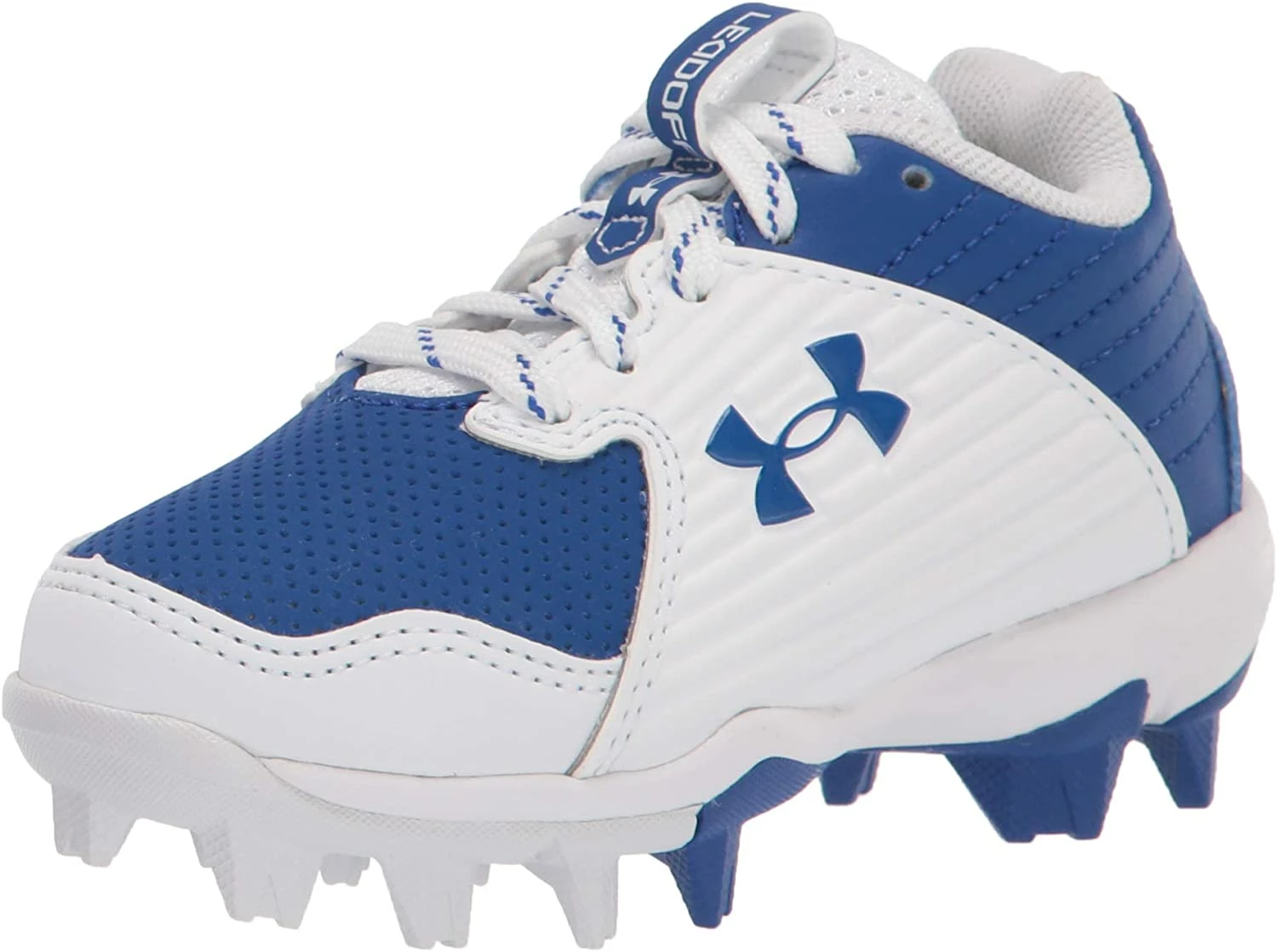 Under Armour Leadoff Low RM Molded Cleat - Royal/White 1 Under Armour Leadoff Low RM Molded Cleat - Royal/White