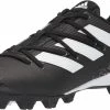 Adidas Afterburner 8MD K Youth Molded Cleat - Black/White