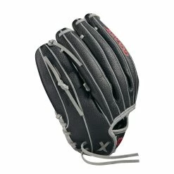 Wilson A2000 12" SCH12SS Fastpitch Glove -Bats shop ab06eec396e8f155953d5860a98a5d8145a0c63f WBW100221 3 A2000 IF H12 12 BlackSS BlackDimple Red
