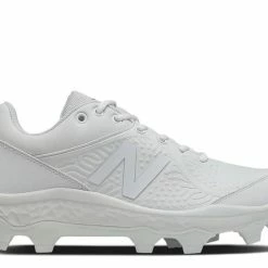 New Balance 3000 V5 Fresh Foam Molded Cleats - White/White