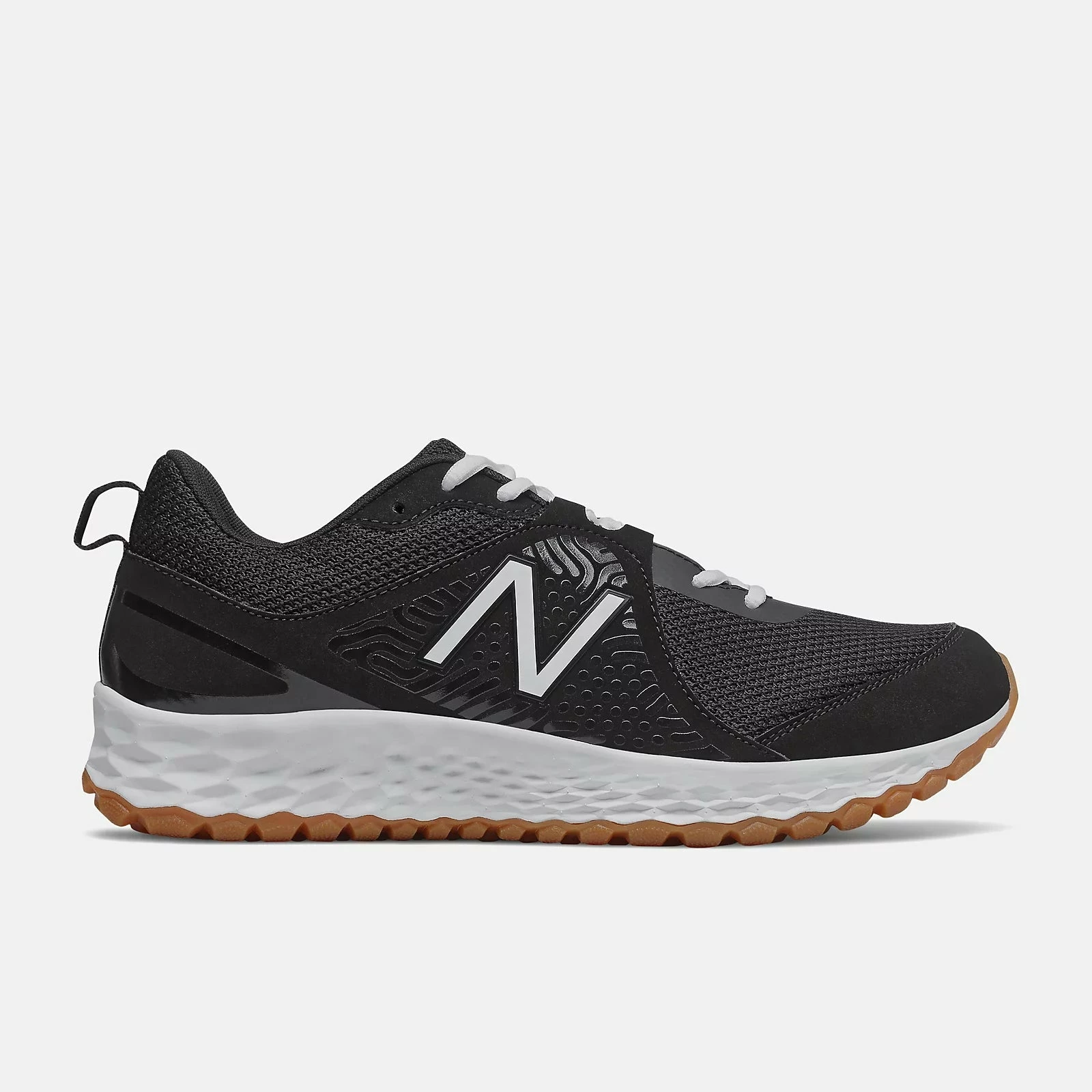 New Balance T3000BK5 Fresh Foam Men's Turf Shoe-Black 1 New Balance T3000BK5 Fresh Foam Men's Turf Shoe-Black