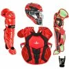 All-Star All Star System 7 Axis Intermediate Two-Tone Catchers Set 8 All-Star All Star System 7 Axis Intermediate Two-Tone Catchers Set -Bats shop ckcc1216s7xtt bk sc web