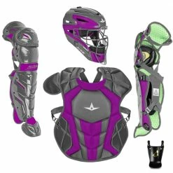 All-Star All Star System 7 Axis Intermediate Two-Tone Catchers Set 11 All-Star All Star System 7 Axis Intermediate Two-Tone Catchers Set -Bats shop ckcc1216s7xtt gph pu web
