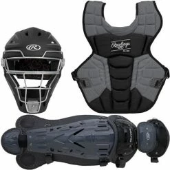 Rawlings CSV2I Velo 2.0 Intermediate Catchers Gear Set 9 Rawlings CSV2I Velo 2.0 Intermediate Catchers Gear Set -Bats shop f blackgrey xx