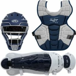 Rawlings CSV2I Velo 2.0 Intermediate Catchers Gear Set 10 Rawlings CSV2I Velo 2.0 Intermediate Catchers Gear Set -Bats shop f navywhite xx