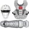 Rawlings CSV2I Velo 2.0 Intermediate Catchers Gear Set -Bats shop f whitesilver xx