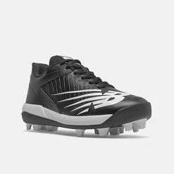 New Balance Youth Molded Cleat J4040BK6 - Black