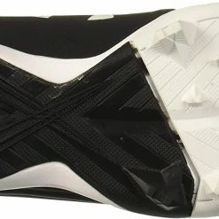Under Armour Leadoff Low RM Jr. Youth Molded Cleat - White/Black 5 Under Armour Leadoff Low RM Jr. Youth Molded Cleat - White/Black -Bats shop jrwbbottom