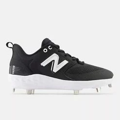 New Balance Fresh Foam X 3000 V6 Metal Cleat L3000BK6 - Black/White 7 New Balance Fresh Foam X 3000 V6 Metal Cleat L3000BK6 - Black/White -Bats shop l3000bk6 nb 02 i