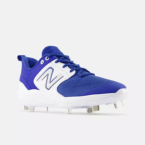 New Balance Fresh Foam X 3000 V6 Metal Cleat - Royal/White 1 New Balance Fresh Foam X 3000 V6 Metal Cleat - Royal/White