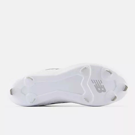 New Balance Fresh Foam X 3000 V6 Metal Cleat - White 5 New Balance Fresh Foam X 3000 V6 Metal Cleat - White - Image 5