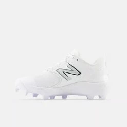 New Balance Fresh Foam 3000 V6 Molded Cleat - White -Bats shop pl3000w6 nb 03 i