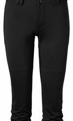 Intensity By Soffe Intensity Women's Low Rise Belted Softball Pant N5306W - Black
