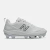 New Balance Fresh Foam Velo V2 Molded Softball Cleat - White -Bats shop spvelow2 nb 02 i