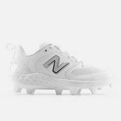 New Balance Fresh Foam Velo V3 Molded Softball Cleat SPVELOW3 - White -Bats shop spvelow3 nb 02 i