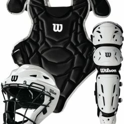 Wilson EZ Gear 2.0 Youth Small/Medium Catcher's Gear Set 7 Wilson EZ Gear 2.0 Youth Small/Medium Catcher's Gear Set -Bats shop wb57202sm black